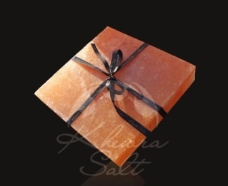 Himalayan salt brick 8"×8"×1.5"