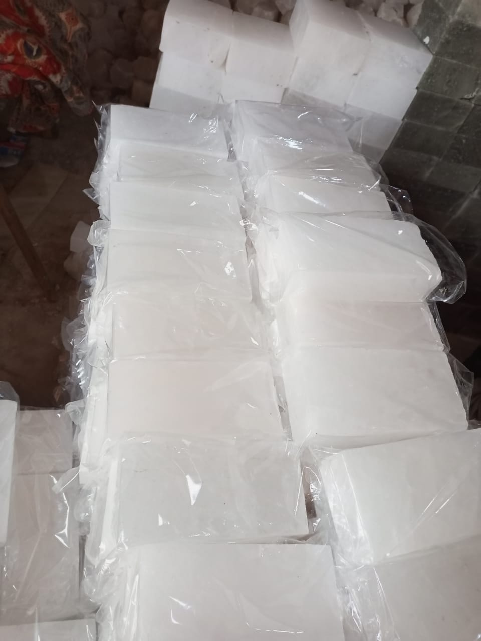Himalayan salt brick White 8"×4"×2"